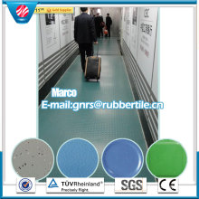 Fire-Resistant Rubber Flooring Hospital Rubber Flooring Anti-Slip Rubber Flooring Gym Rubber Flooring